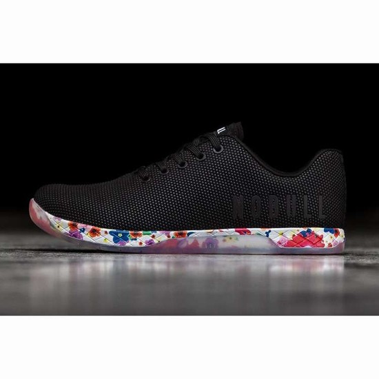 Tenis Deportivos Nobull Black Daisy Trainer Hombre Negros Rojos | MX-19181
