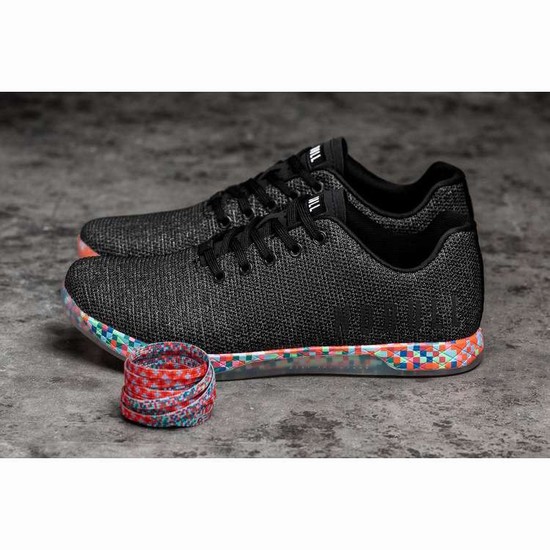 Tenis Deportivos Nobull Black Heather Pixel Trainer Mujer Negros Multicolor | MX-30810