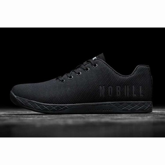 Tenis Deportivos Nobull Black Trainer Hombre Negros | MX-83701