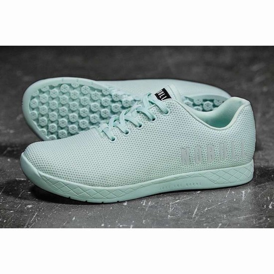 Tenis Deportivos Nobull Blue Glass Trainer Hombre Turquesa | MX-39209