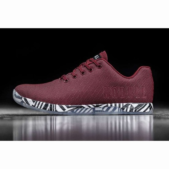 Tenis Deportivos Nobull Cabernet Zebra Trainer Hombre Vino | MX-24606