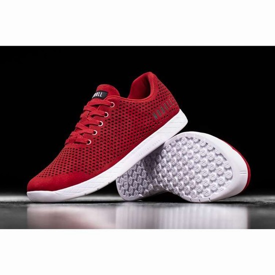 Tenis Deportivos Nobull Carreras Red Gamuza Trainer Mujer Rojos | MX-94968