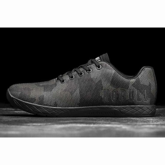 Tenis Deportivos Nobull Dark Camo Trainer Hombre Grises | MX-68661