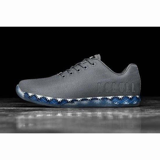 Tenis Deportivos Nobull Dark Grey Blue Patchwork Trainer Mujer Grises Azules | MX-64110
