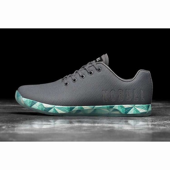 Tenis Deportivos Nobull Dark Grey Prism Trainer Mujer Grises Turquesa | MX-52206