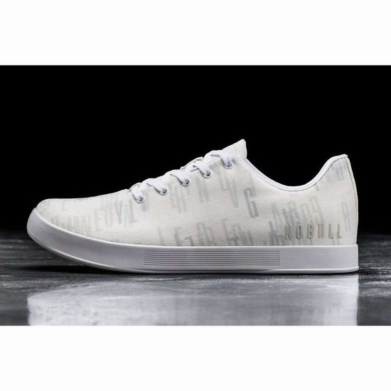 Tenis Deportivos Nobull Davidsdottir Lona Trainer Hombre Blancos | MX-75541