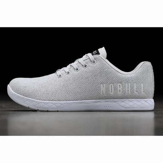 Tenis Deportivos Nobull Fog Heather Trainer Hombre Grises | MX-11678