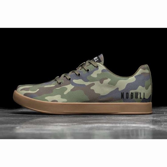 Tenis Deportivos Nobull Forest Camo Lona Trainer Hombre Camuflados | MX-44856