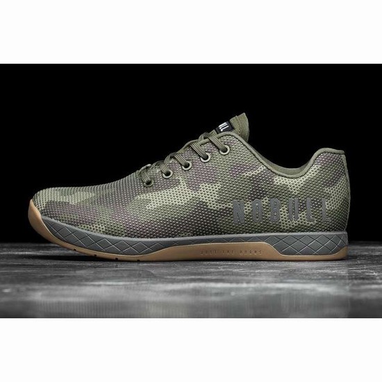 Tenis Deportivos Nobull Forest Camo Trainer Hombre Camuflados | MX-80161