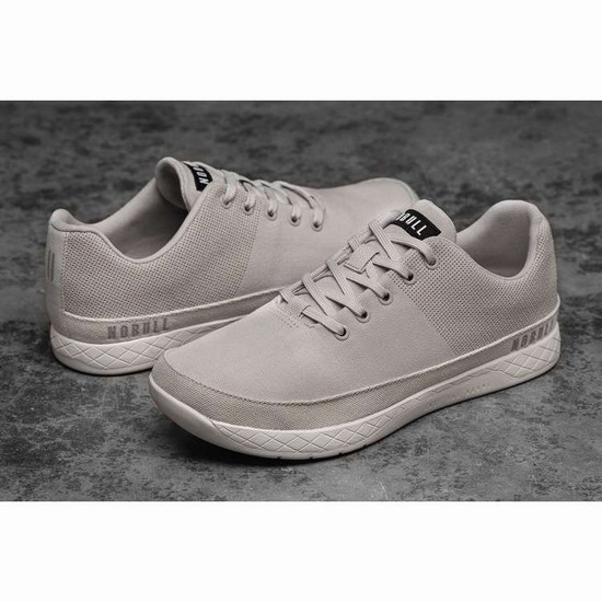Tenis Deportivos Nobull Glacier Lona Trainer Hombre Grises | MX-75050