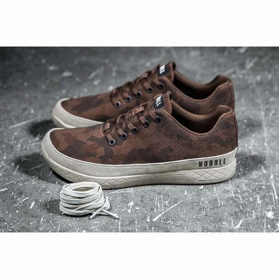 Tenis Deportivos Nobull Grizzly Camo Lona Trainer Hombre Marrom | MX-86382