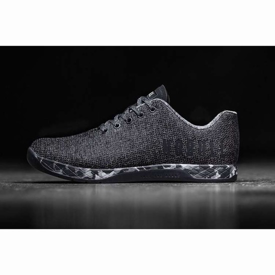 Tenis Deportivos Nobull Heather Granite Trainer Mujer Negros | MX-33008