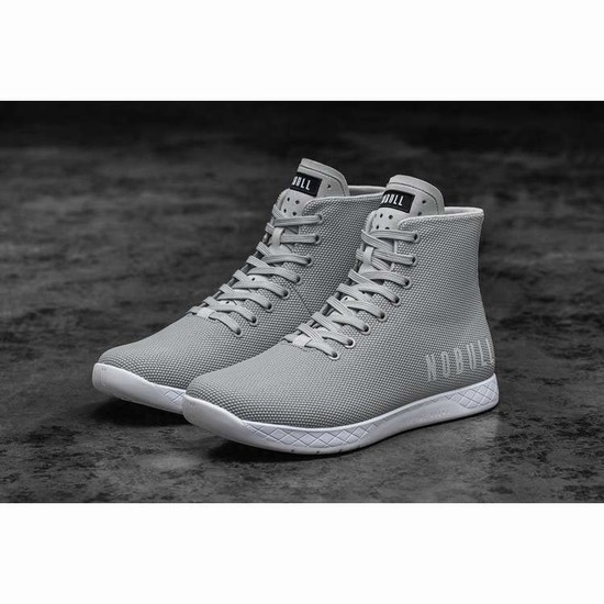 Tenis Deportivos Nobull High-top Arctic Grey Trainer Hombre Grises | MX-50885