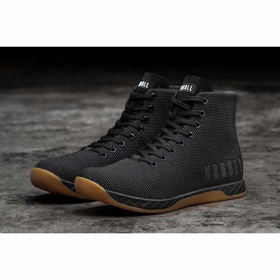 Tenis Deportivos Nobull High-top Black Gum Trainer Hombre Negros | MX-39929