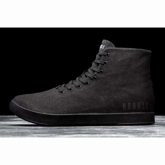 Tenis Deportivos Nobull High-top Black Lona Trainer Hombre Negros | MX-33928