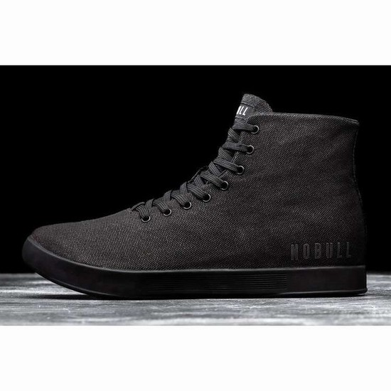 Tenis Deportivos Nobull High-top Black Lona Trainer Mujer Negros | MX-62069