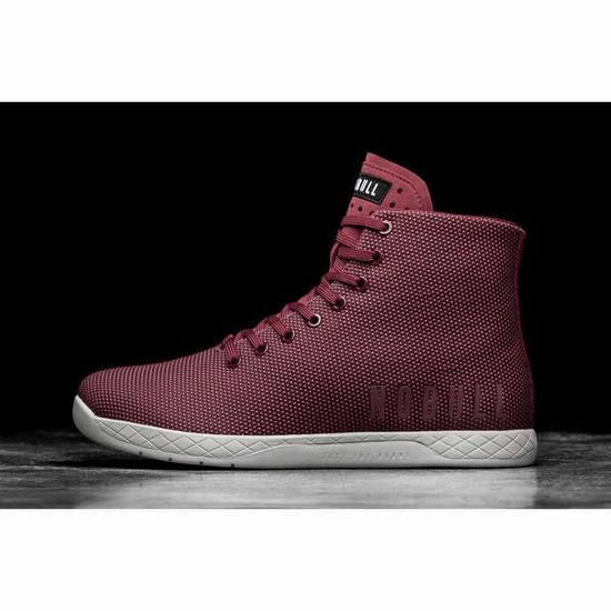 Tenis Deportivos Nobull High-top Cabernet Arctic Trainer Mujer Vino | MX-85572