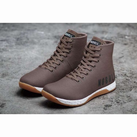 Tenis Deportivos Nobull High-top Chestnut Trainer Mujer Marrom | MX-88013