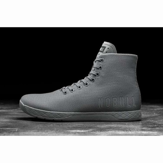 Tenis Deportivos Nobull High-top Dark Grey Trainer Mujer Grises | MX-30753