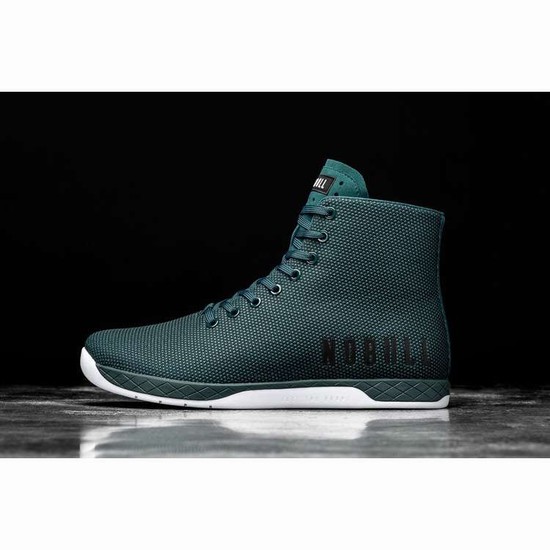 Tenis Deportivos Nobull High-top Deep Teal Trainer Hombre Verdes | MX-57576