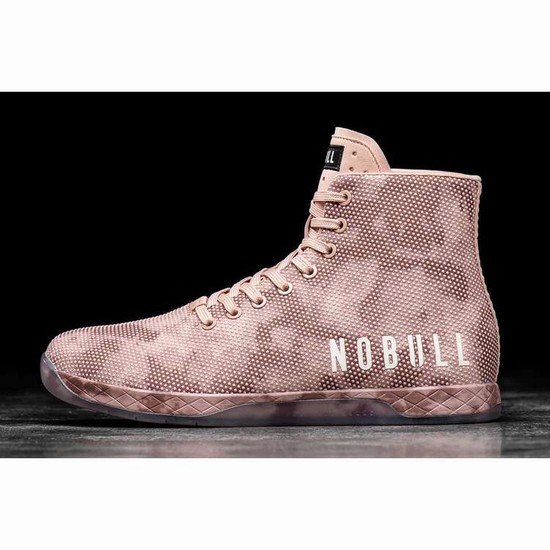 Tenis Deportivos Nobull High-top Dusty Rose Tie-dye Trainer Mujer Coral | MX-47394