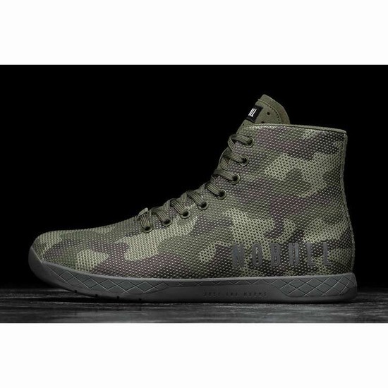 Tenis Deportivos Nobull High-top Forest Camo Trainer Mujer Camuflados | MX-97709