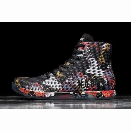 Tenis Deportivos Nobull High-top Graffiti Trainer Hombre Multicolor | MX-70850
