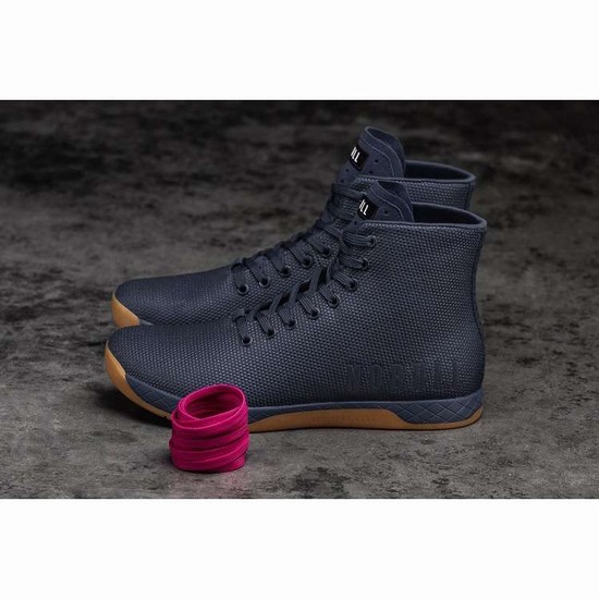 Tenis Deportivos Nobull High-top Navy Gum Trainer Hombre Azul Marino | MX-54975