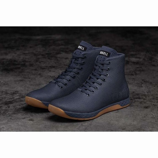 Tenis Deportivos Nobull High-top Navy Gum Trainer Mujer Azul Marino | MX-74105