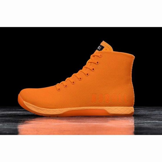 Tenis Deportivos Nobull High-top Neon Orange Trainer Mujer Naranjas | MX-93836