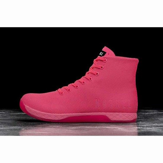 Tenis Deportivos Nobull High-top Neon Pink Trainer Mujer Rosas | MX-43063