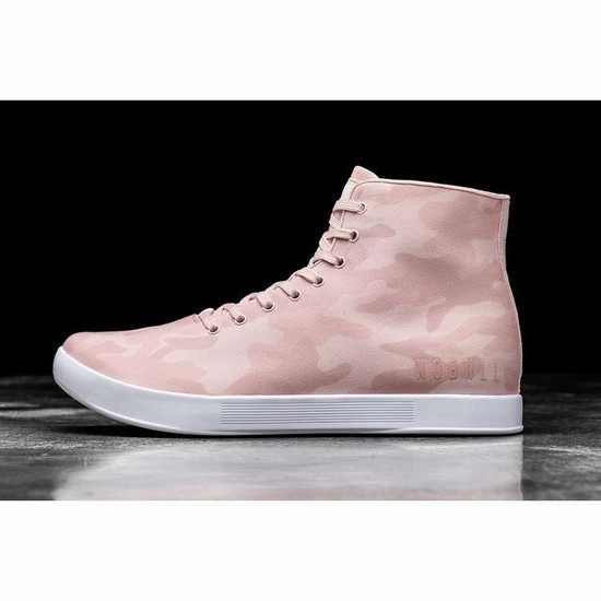 Tenis Deportivos Nobull High-top Rose Camo Lona Trainer Hombre Rosas | MX-58172