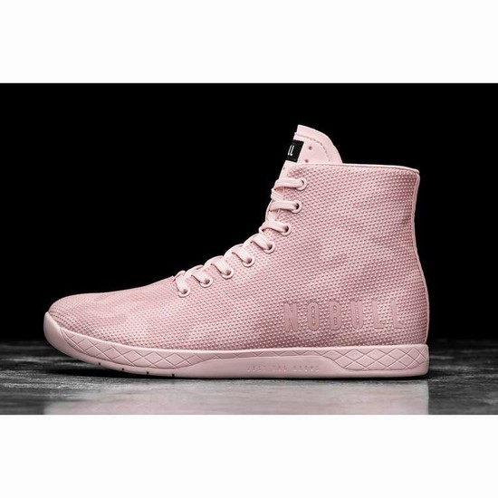 Tenis Deportivos Nobull High-top Rose Camo Trainer Hombre Rosas | MX-58718