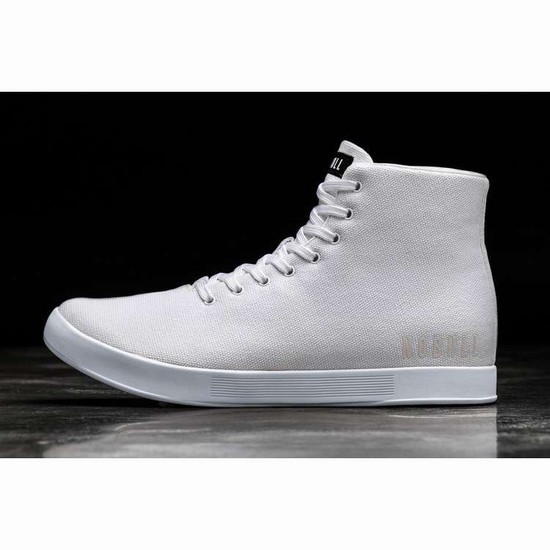 Tenis Deportivos Nobull High-top White Lona Trainer Hombre Blancos | MX-55340