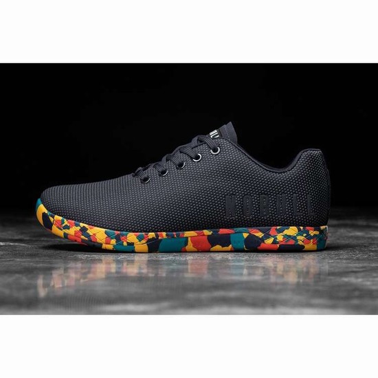 Tenis Deportivos Nobull Ink Wild Marigold Trainer Hombre Negros Multicolor | MX-28347