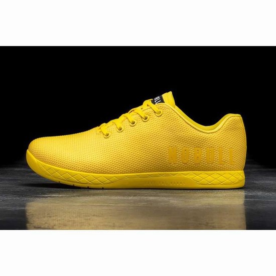 Tenis Deportivos Nobull Lemon Drop Trainer Hombre Amarillos | MX-41305