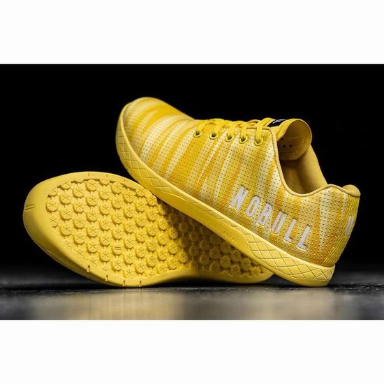 Tenis Deportivos Nobull Lightning Burst Trainer Mujer Amarillos | MX-29841