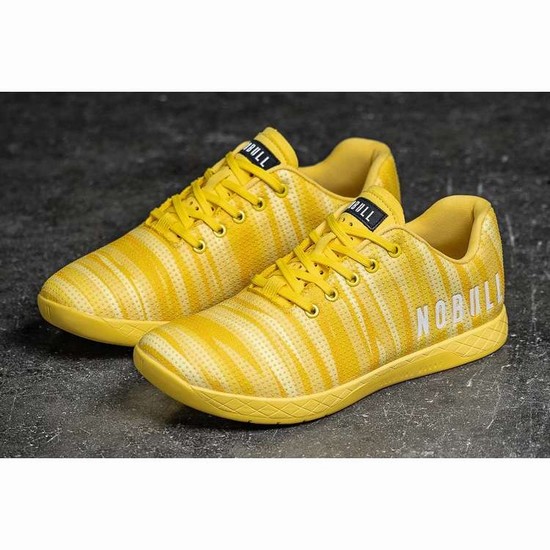 Tenis Deportivos Nobull Lightning Burst Trainer Hombre Amarillos | MX-75113