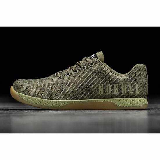Tenis Deportivos Nobull Moss Camo Trainer Mujer Verdes | MX-77109