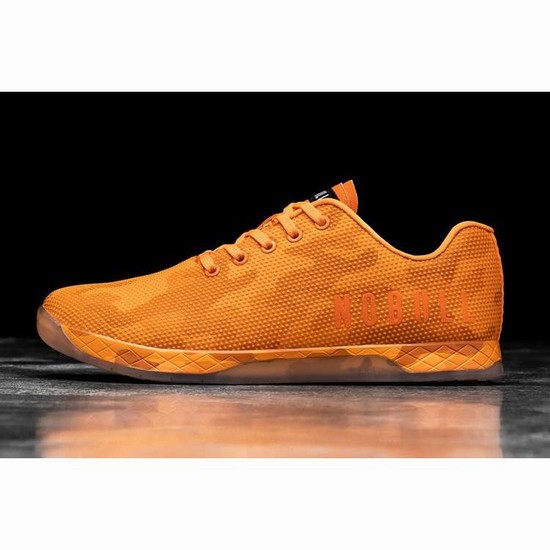 Tenis Deportivos Nobull Neon Orange Camo Trainer Mujer Naranjas | MX-51791