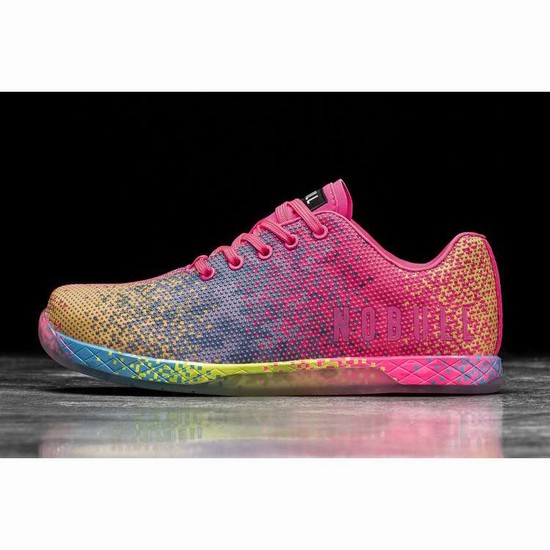 Tenis Deportivos Nobull Neon Pink Glitch Trainer Hombre Multicolor | MX-60484