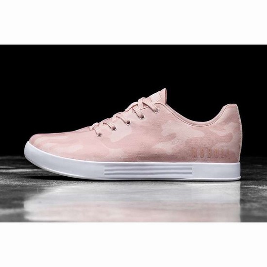 Tenis Deportivos Nobull Rose Camo Lona Trainer Mujer Coral | MX-52022