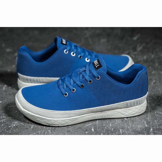 Tenis Deportivos Nobull Sky Lona Trainer Hombre Azules | MX-27372