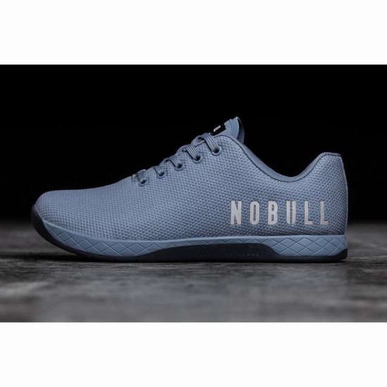 Tenis Deportivos Nobull Steel Blue Trainer Hombre Grises | MX-19843