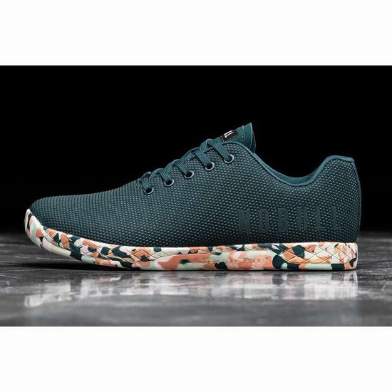 Tenis Deportivos Nobull Wild Jewel Trainer Hombre Azul Marino Naranjas | MX-91403