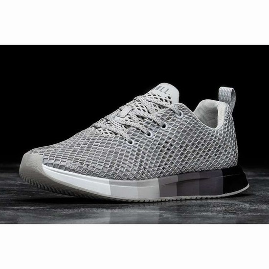Tenis Para Correr Nobull Arctic Gradient Mesh Runner Mujer Blancos Negros | MX-83605