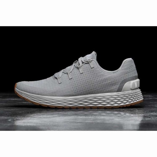 Tenis Para Correr Nobull Arctic Ripstop Runner Mujer Grises | MX-75690