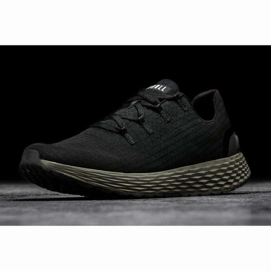 Tenis Para Correr Nobull Black Ivy Ripstop Runner Hombre Negros | MX-20909