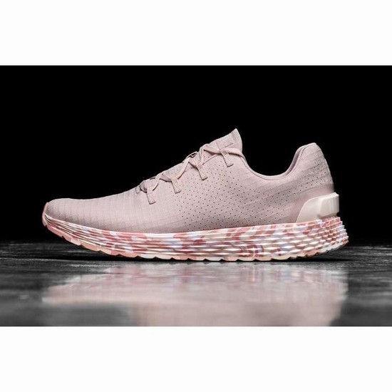 Tenis Para Correr Nobull Blush Wild Rose Ripstop Runner Hombre Coral | MX-23463