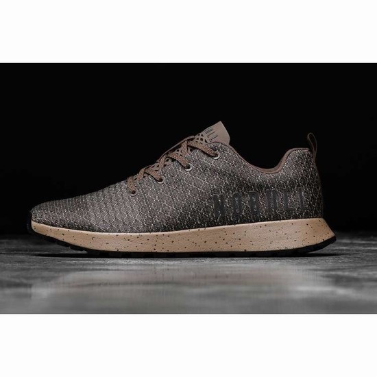 Tenis Para Correr Nobull Brown Matryx® Trail Runner Mujer Grises | MX-36419